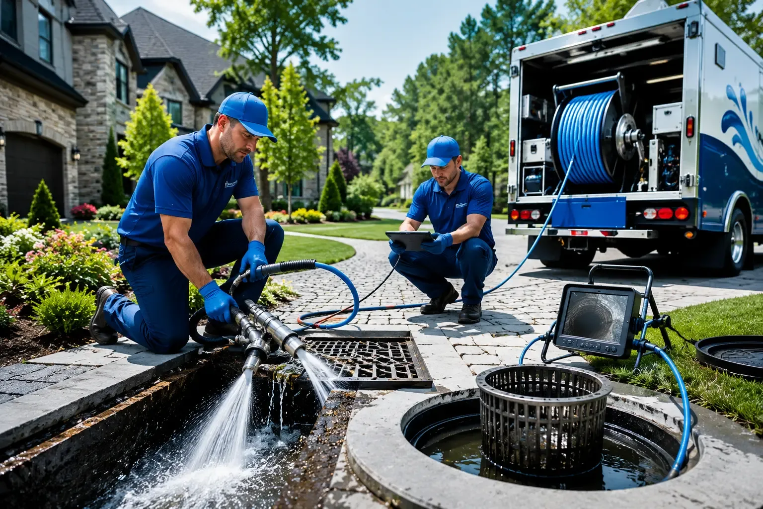 Local outdoor drain cleaning professionals in Kawkawlin, MI