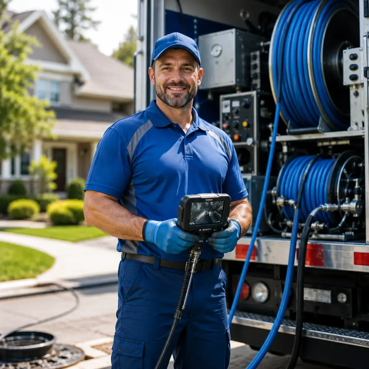 Local outdoor drain cleaning specialists in Kawkawlin, MI
